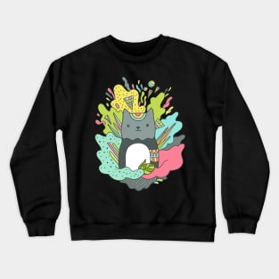 AbstraCat Crewneck Sweatshirt